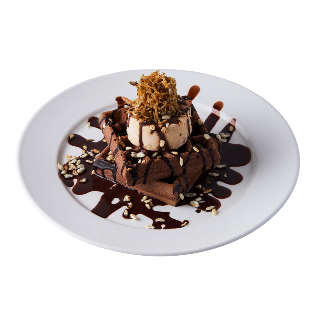 Champorado Waffle