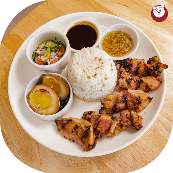 Lemongrass Grilled Chicken Silog - Oink Restaurant